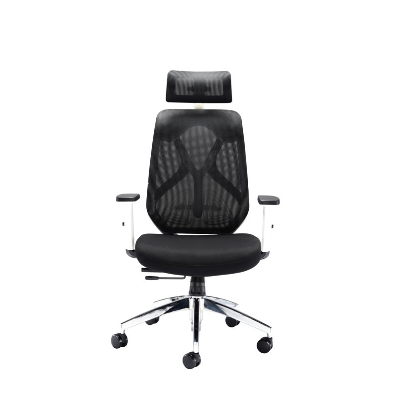 with Headrest, Black
