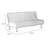 Hini Fold Out Futon Sofa Bed, Modern Chrome Metal Legs-111577776