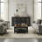 Weddel Basilico 2 Piece Modern Sideboard And Coffee Table Living Room Set-1879397870-1879397860