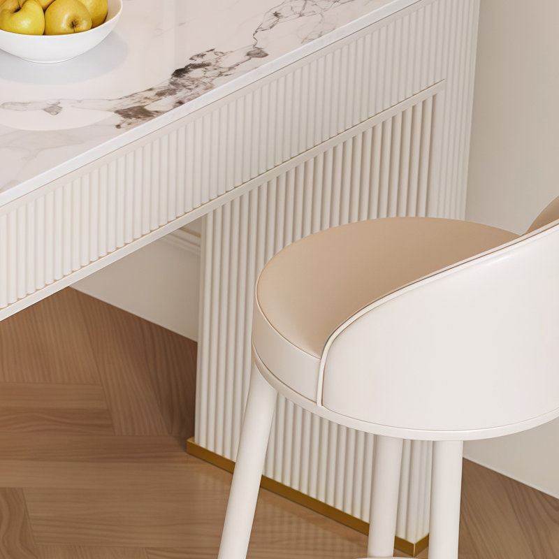 Camborne, Blanc / brun, H 41,3 po x L 55,1 po x l 15,7 po, Beige
