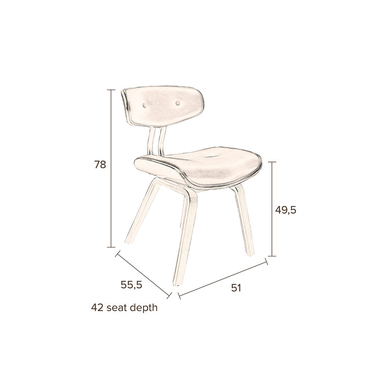 Blackwood Upholstered Dining Chair