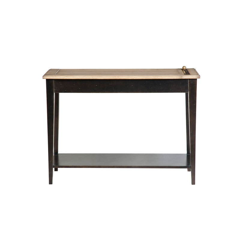 Horloger 43.3'' W Solid Wood Console Table