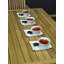 Linear Outdoor Teak Dining Table-1892599565