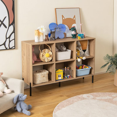 Wooden Freestanding Bookshelf