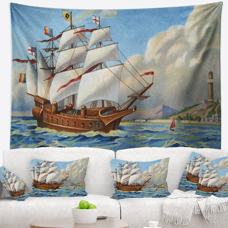 Polyester Tapestry, 32" H x 39" W