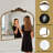 Baroque Style Metal Arched Wall Mirror, Decorative Mirror-1504780388-1504780390