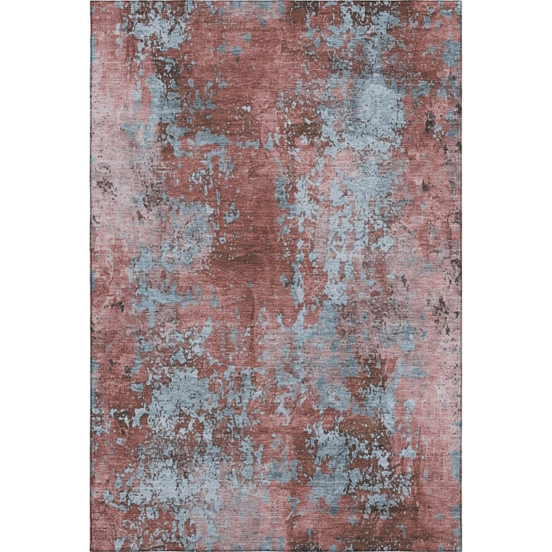 Premium Machine Washable Jacquez AMF1789 Modern Rug, Rectangle 3' x 5'