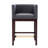 Kingsley Mid-Century Modern Vegan Leather Upholstered Beech Wood Counter Stool in Gray-1011566434-1067021507