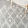 Saira Berber Shag Performance Geometric Rug