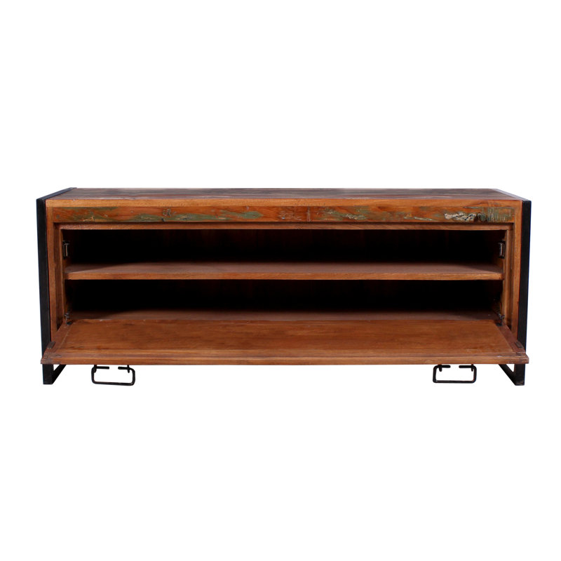 Esha Solid Wood Shoe Storage Cabinet