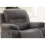 Fauteuil inclinable bleu ardoise respirant pour le confort et la détente dans le salon