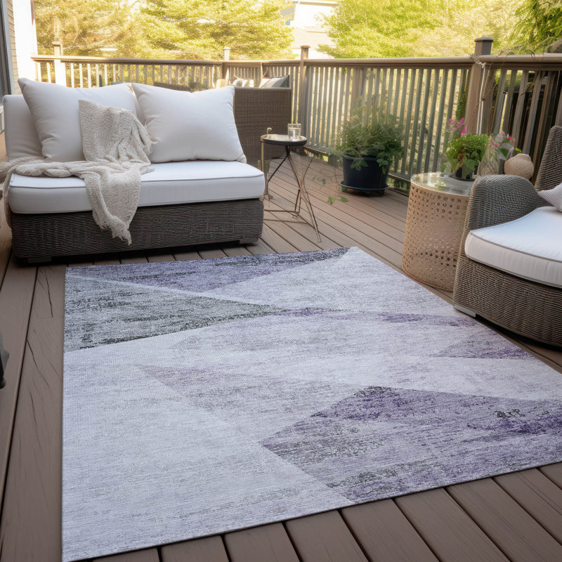  Malchow Non-Slip Door Mat, Rectangle 2'6" x 3'10"