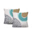 Jeté carré en polyester / mélange de polyester intérieur / extérieur-131339454-131339339