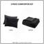 Ensemble d'édredon en duvet synthétique double / grand ruché-119237126-119237129