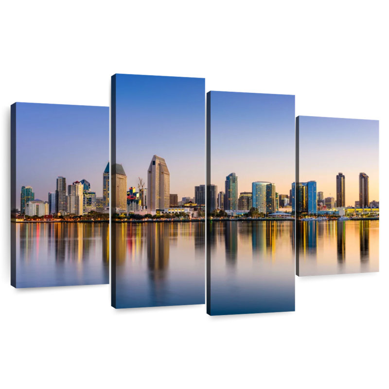Sirci, centre-ville de San Diego, H 14 po x l 24 po