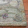 Langley Street® Lineberger Floral Handmade Tufted Sage Green/Beige Area ...