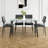 This Five-piece Set Includes A Modern Tempered Glass Table And Four Chairs For A Four-person Square Glass Dining Room, As Well As A Tiny Kitchen Table And Chairs That Are Ideal For Small Rooms Or Apartments.