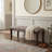 Solid Wood Upholstered Tufted Bench-459411015