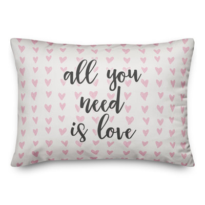  Coussin All All Need Is Love