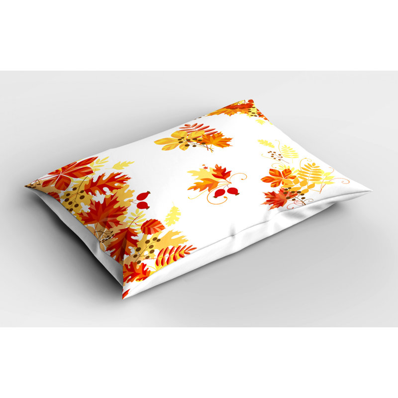 Polyester Floral Sham Set, Queen