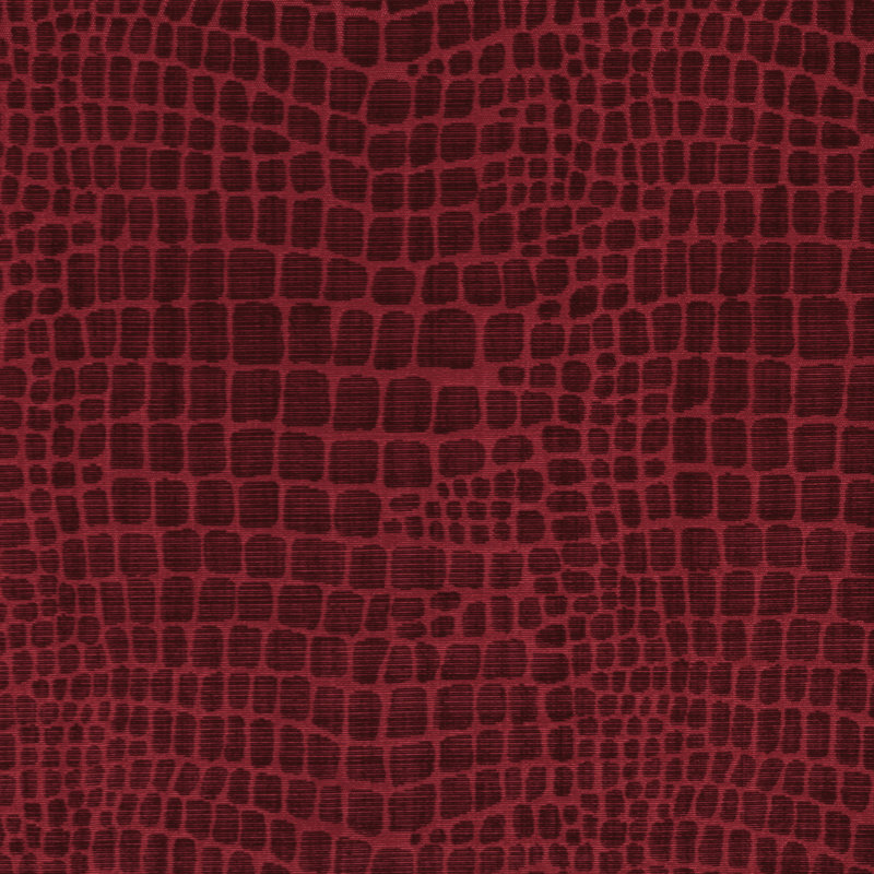 Croc Velvet, Garnet