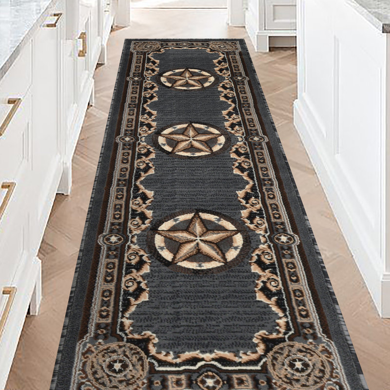 Lobdell Oriental Indoor Rug, Runner 2' x 7'