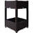 Stylish Raised Planter Beds - 15.7"X15.7"X27.7", Brown, For Various Plants Brown Balcony Decor Aesthetic Appeal-1233023801-1233023803