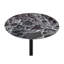 Table de bout de 15,5 po avec plateau en marbre texturé à hauteur réglable-1628615803