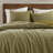 Waffle Weave Washed Comforter Set with Shams