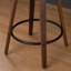 Tabouret de bar pivotant en similicuir de 25,59 po Cicero-434283658-434283652