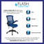 Mid-Back Mesh Swivel Ergonomic Task Office Chair with Flip-Up Arms-688350321-688350328
