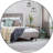 Metal Round Bathroom Mirror-465338984-465338983