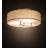 Cilindro Bahn Fabric Flush Mount