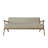 Velvet Upholstered Accent Sofa-340819891-340819902
