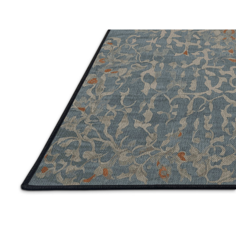 Machine Washable Gray Area Rug