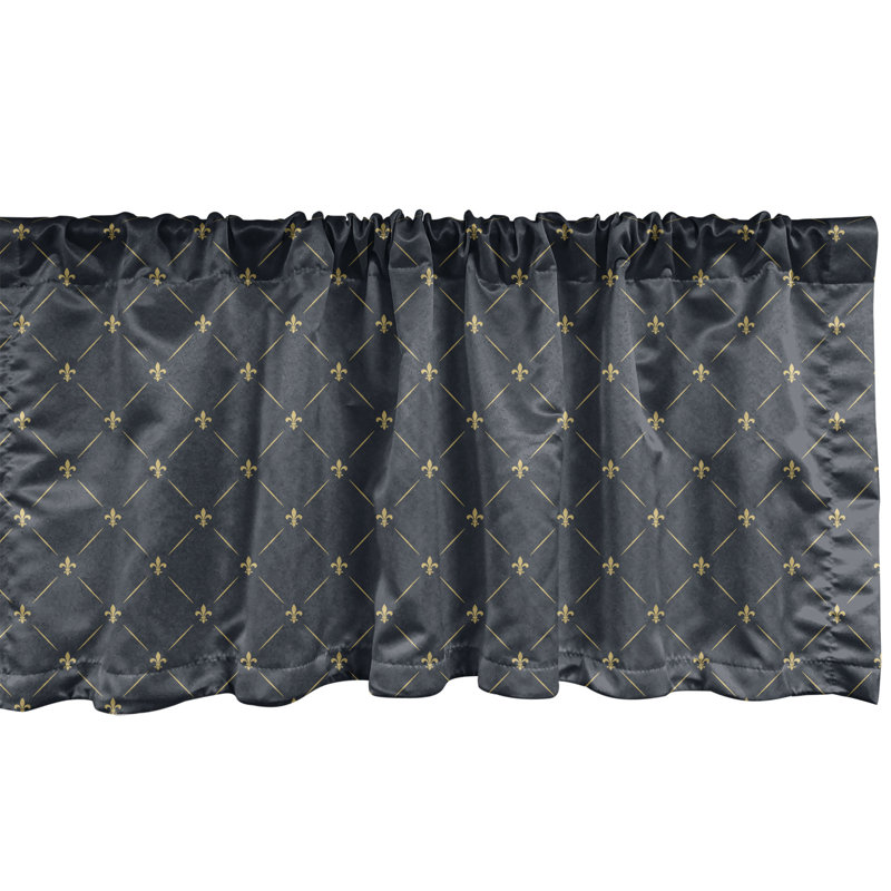 Ensemble de 2 cantonnières Ambesonne Modern, L 54 po x L 18 po