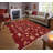 Dorn Oriental Handmade Hand-Knotted Rectangle 8' x 9'10" Wool in Red