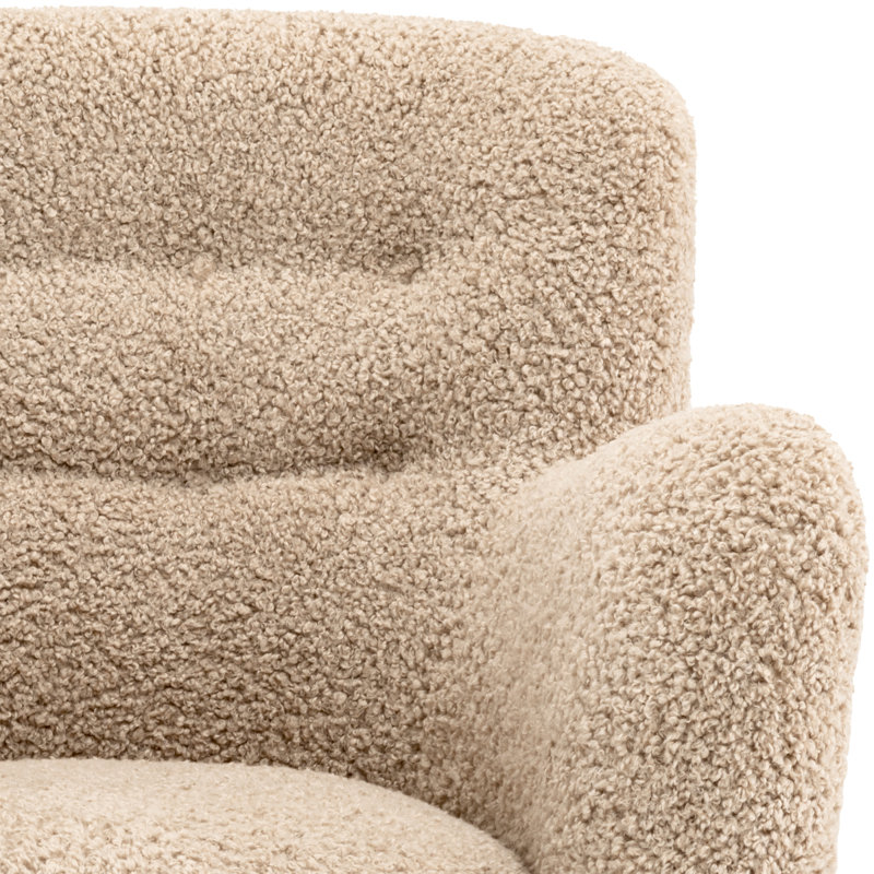 Bixby Armchair, Canberra Sand Polyester