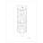6 Shelf Lighted Corner Curio Cabinet-578871689