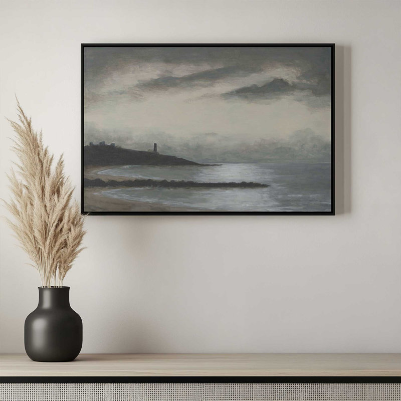 «Cold Harbor II» par Michael Willett, reproduction d'art sur toile, H 12 po x l 18 po, Blanc