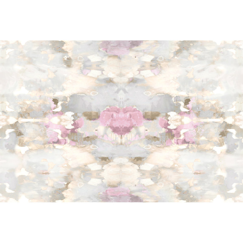 Haseen Reflections In Pink Blush par Ellie Roberts, H 20 po x l 30 po