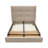 Beverly Upholstered Wingback Storage Bed