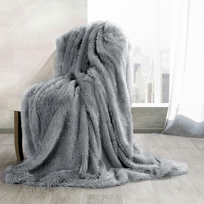 Eurofirany Blanket, W220 x L200cm, Light Pink