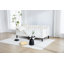 Lit de jour rembourré en velours beige Elena