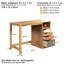 Brugos Solid Wood Writing Desk-1328918517