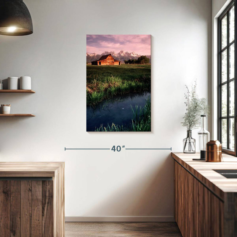 Lilie Antelope Flats Barn, 36" H x 24" W