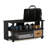 Furinno Turn-N-Tube 3-Tier Compact Open Storage Shoe Rack for Closet Entryway, Espresso/Black-95257385
