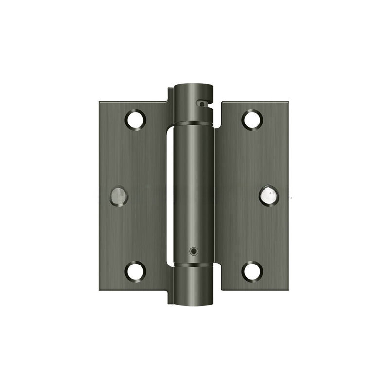 64'' x 64'' Steel Surface Mount Hinge, Antique Nickel