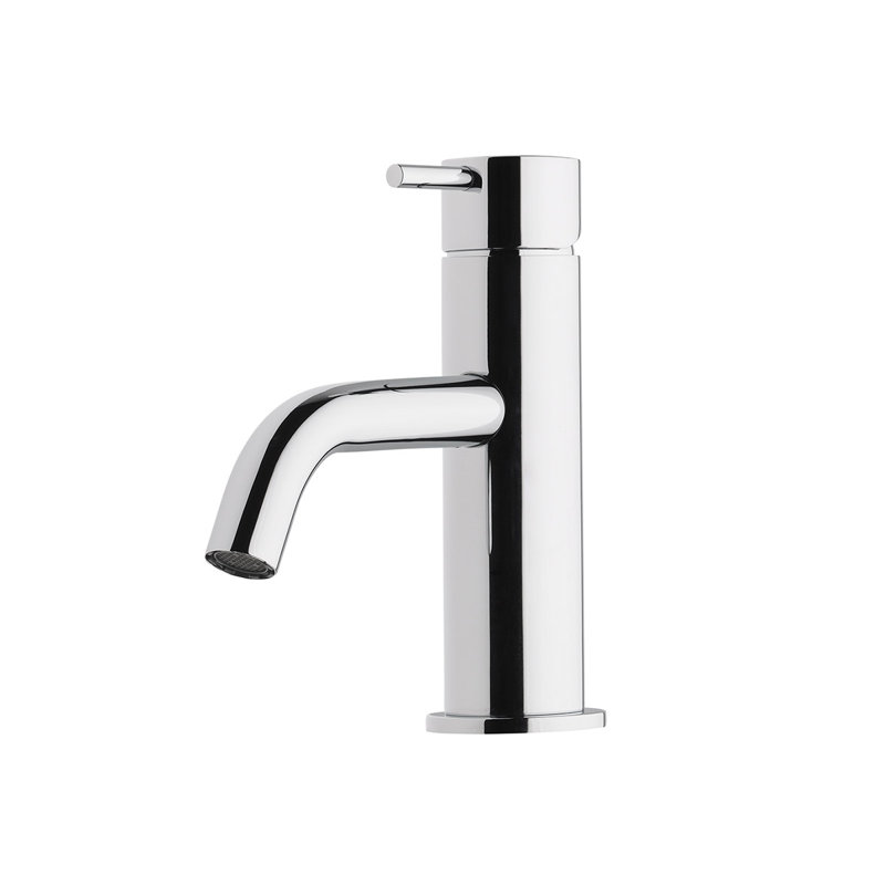 Deck Mounted Bathroom Faucet, Polished Chrome