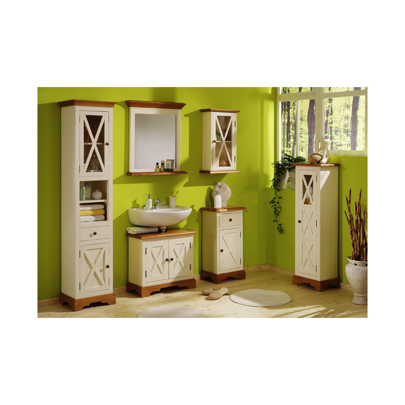 Solid Wood Bathroom Storage